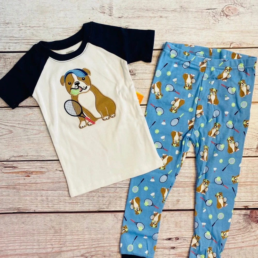 📌🆕 Gymboree • Tennis Dog • Pajama Set